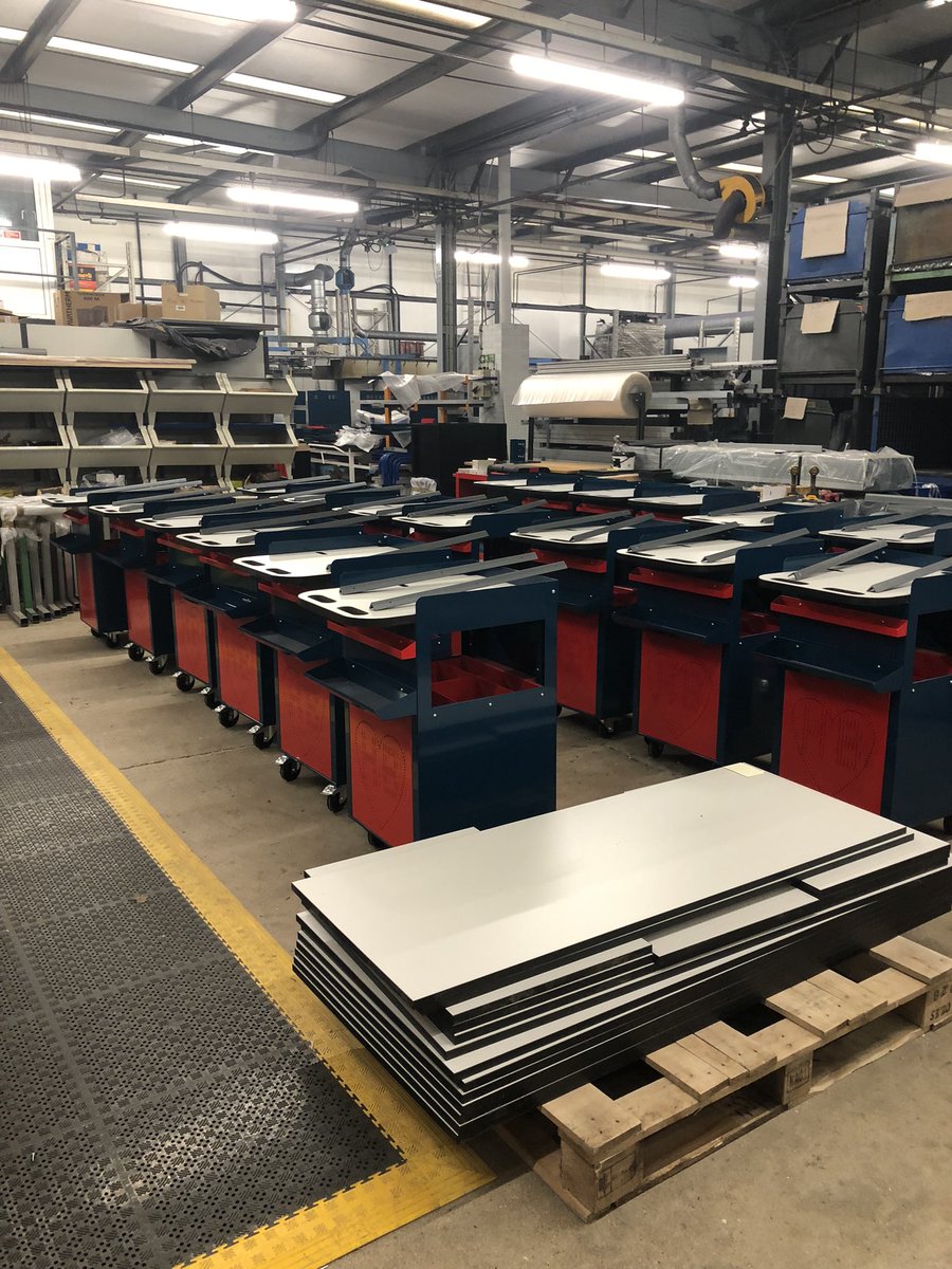 PAFSystems's tweet photo. Trolley day #pafsystems #metaltrolley #customtrolley #madeinuk #ukengineering https://t.co/jcUZcfJO2n