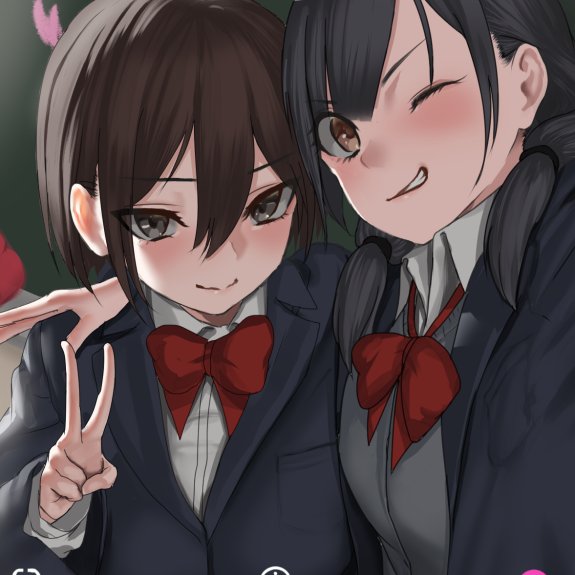 pixivFANBOXで卒業ツーショットを公開しました! https://t.co/47bo8KfimD 