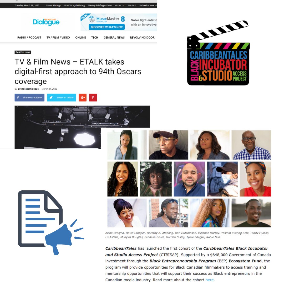 FrancesAnne's tweet photo. Thank you to @BroadcastDialog for the mention of #CTBISAP in their TV & Film News article last Thursday.
https://t.co/1RjFALfXBU https://t.co/ErbVEB86BJ