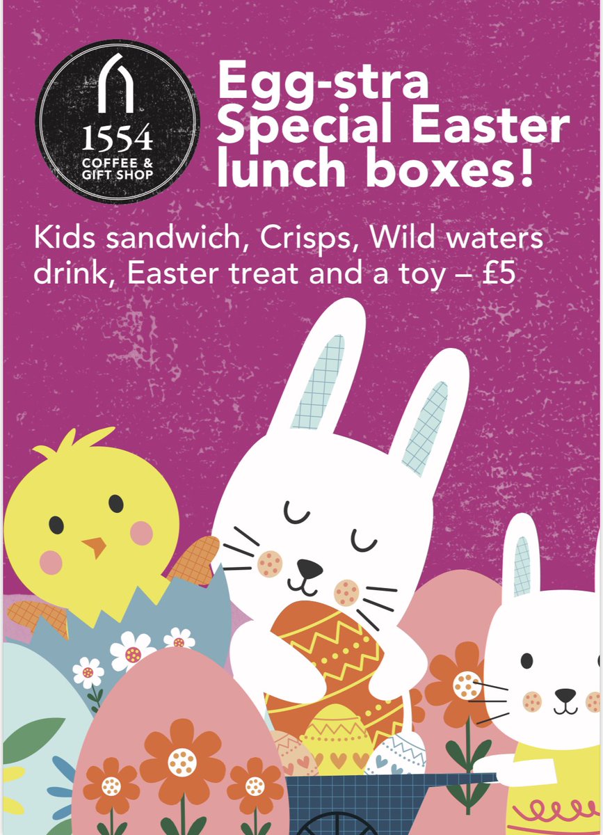 Egg-citing news! Our kids lunches boxes return to the coffee shop from Monday 4th April! Keep your eyes peeled for activities happening <a href="/sheffcath/">Sheffield Cathedral</a> over the #EasterHolidays and remember #BrearleysBearHunt  brearleybwar.co.uk starting in #SheffieldCityCentre on 11th April 🙂🐣
