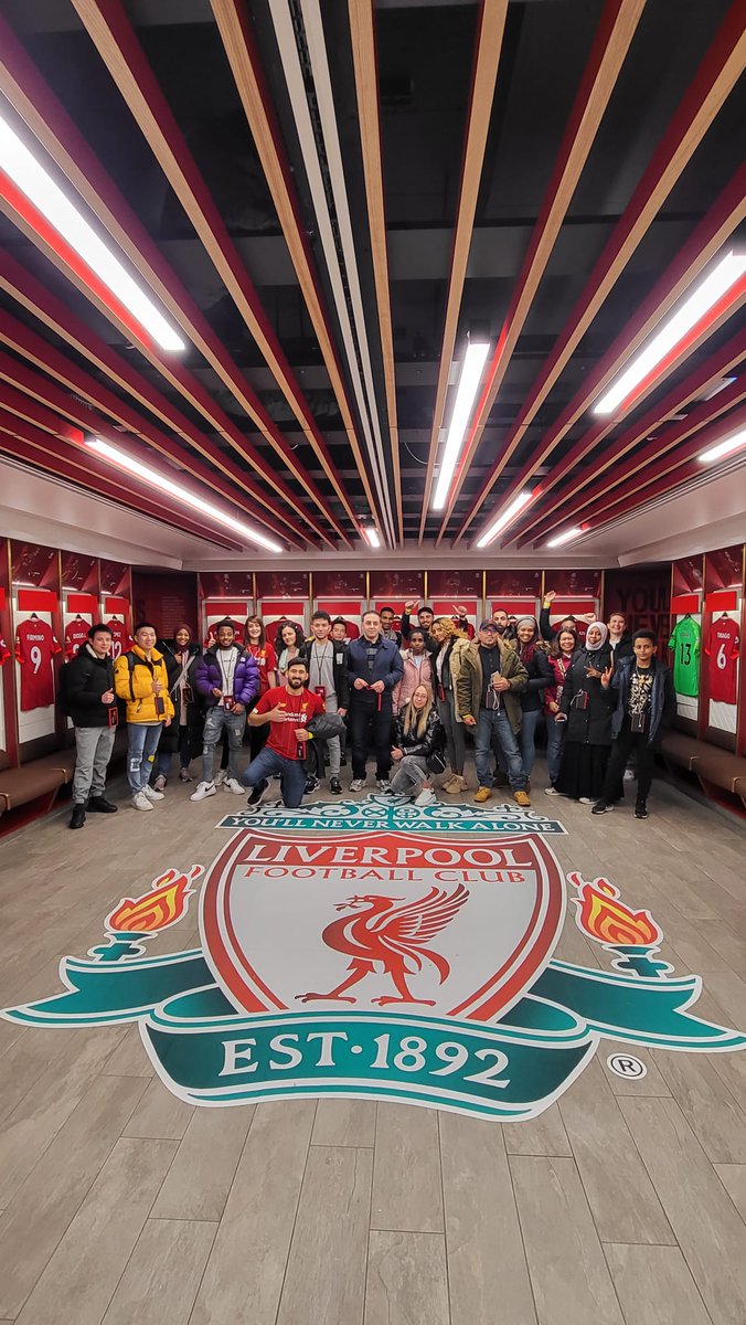 LivLighthouse's tweet photo. We took our ESOL class on a @LFC stadium tour thanks to the @Red_Neighbours #classtour #classdayout #ESOLclasses #joinusnexttime https://t.co/OG11F1UyKE