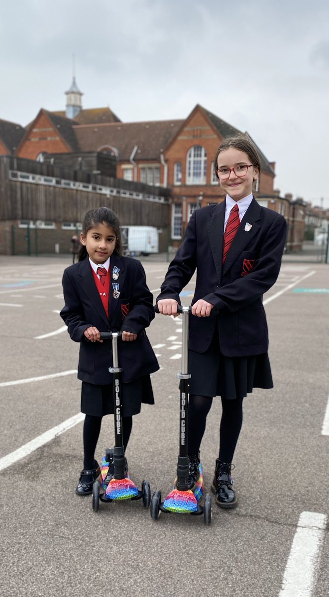 WjgsS's tweet photo. A big thank you to BoldCube for donating these wonderful scooters to us. The girls love them. #boldcube https://t.co/a617iXEyjt @WjgsS https://t.co/hCmWMXcorT