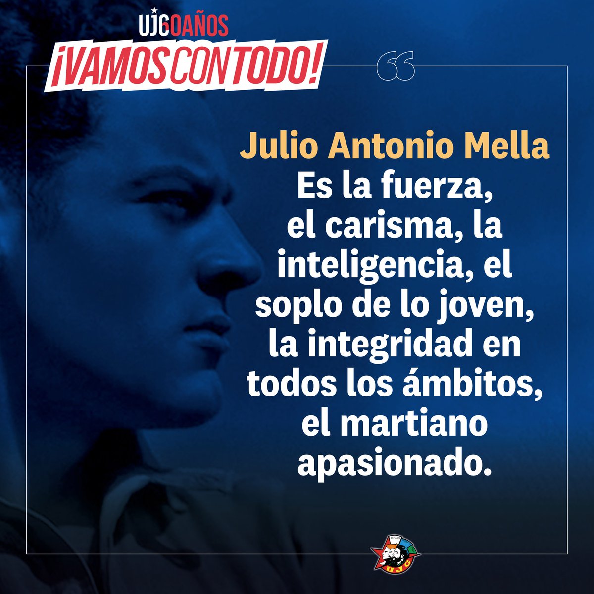 AylinAlvarezG's tweet photo. Mella, ese paradigma que siendo muy joven hizo tanto y que fue asesinado con apenas 25 años, sentenció: “Para los jóvenes comprometidos con su época, todo tiempo es corto para hacer”. #CubaVive #VamosConTodo @DiazCanelB @DrRobertoMOjeda @UJCdeCuba https://t.co/0SOFGkBXZY