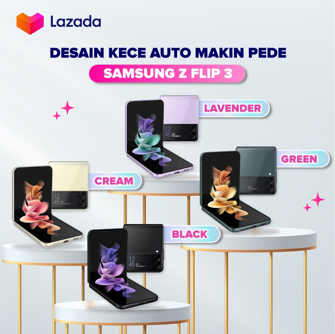 HP lipat yang lagi tren di kalangan anak muda~ Susah sih emang buat milih, tapi kira-kira kalian mau yang mana nih? Cus follow, like, RT dan reply jawabanmu yang banyak, biar mimin tau kalian mau warna HP yang mana~

#KasihHatiAja #RamadanBersamaLazada #YakinDariHati #LazadaID