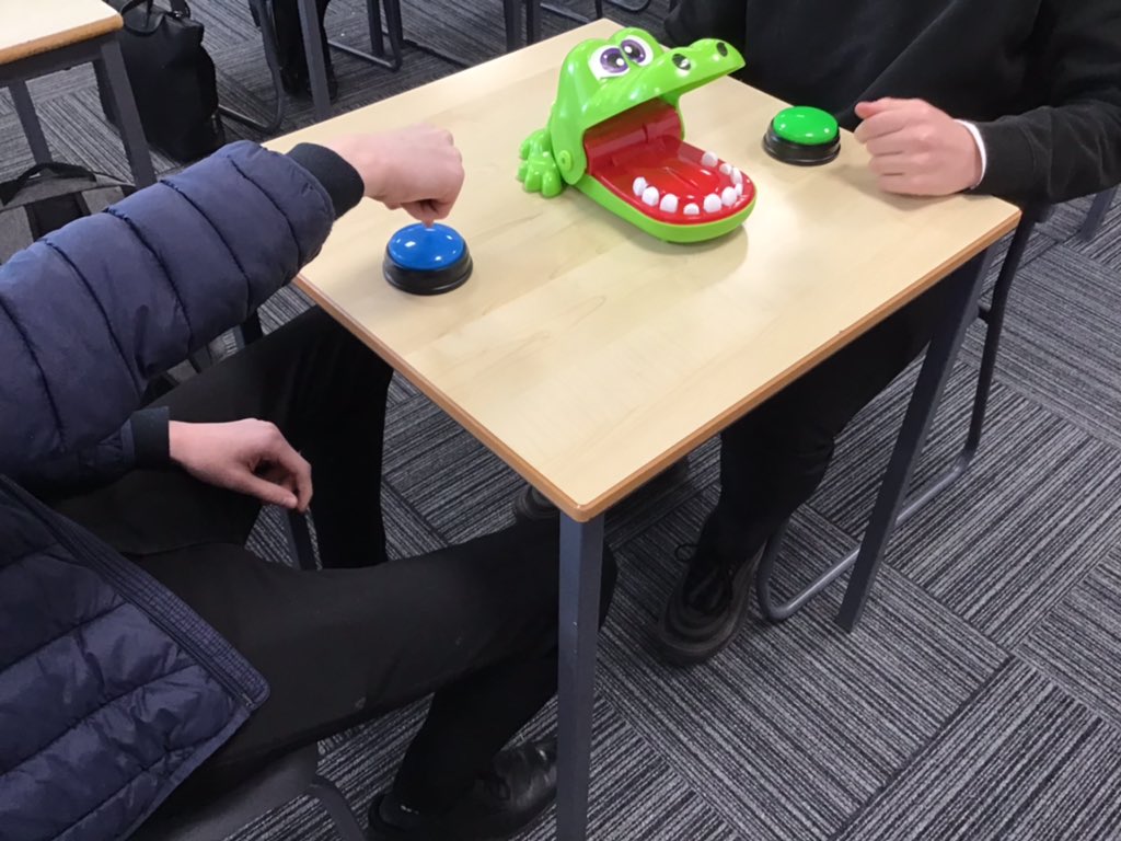 MrsTEHS's tweet image. Much excitement  with today’s plenary in #N5BusMan 
#crocodileconsolidation game