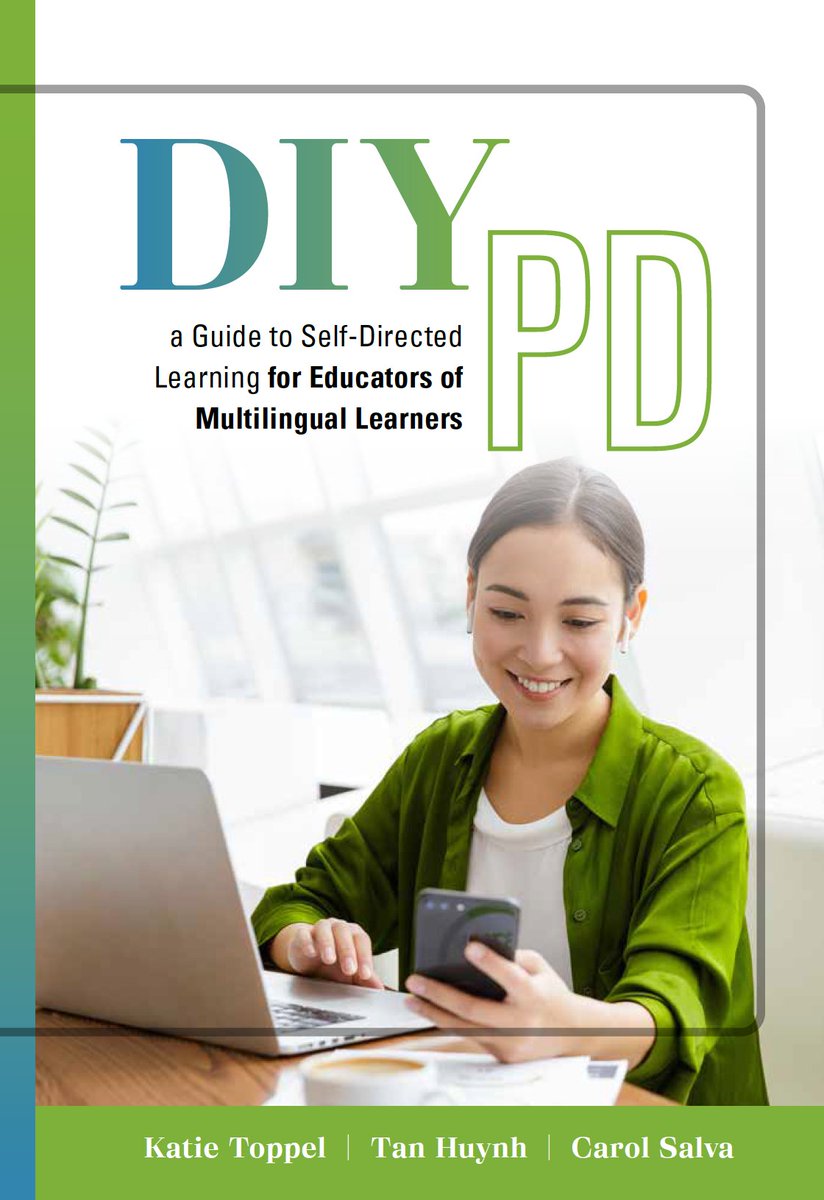 Seidlitz_Ed's tweet photo. Have you ordered your copy of @MsSalvaC, @TanKHuynh, & @KatieToppel's #DIYPD? This guide to self-directed #professionaldevelopment for Ts of #MLs offers a wide array of activities to support us & challenge our thinking as we work to meet Ssโ needs. https://t.co/VhmiJAqYBB https://t.co/7GqTJDl8MJ