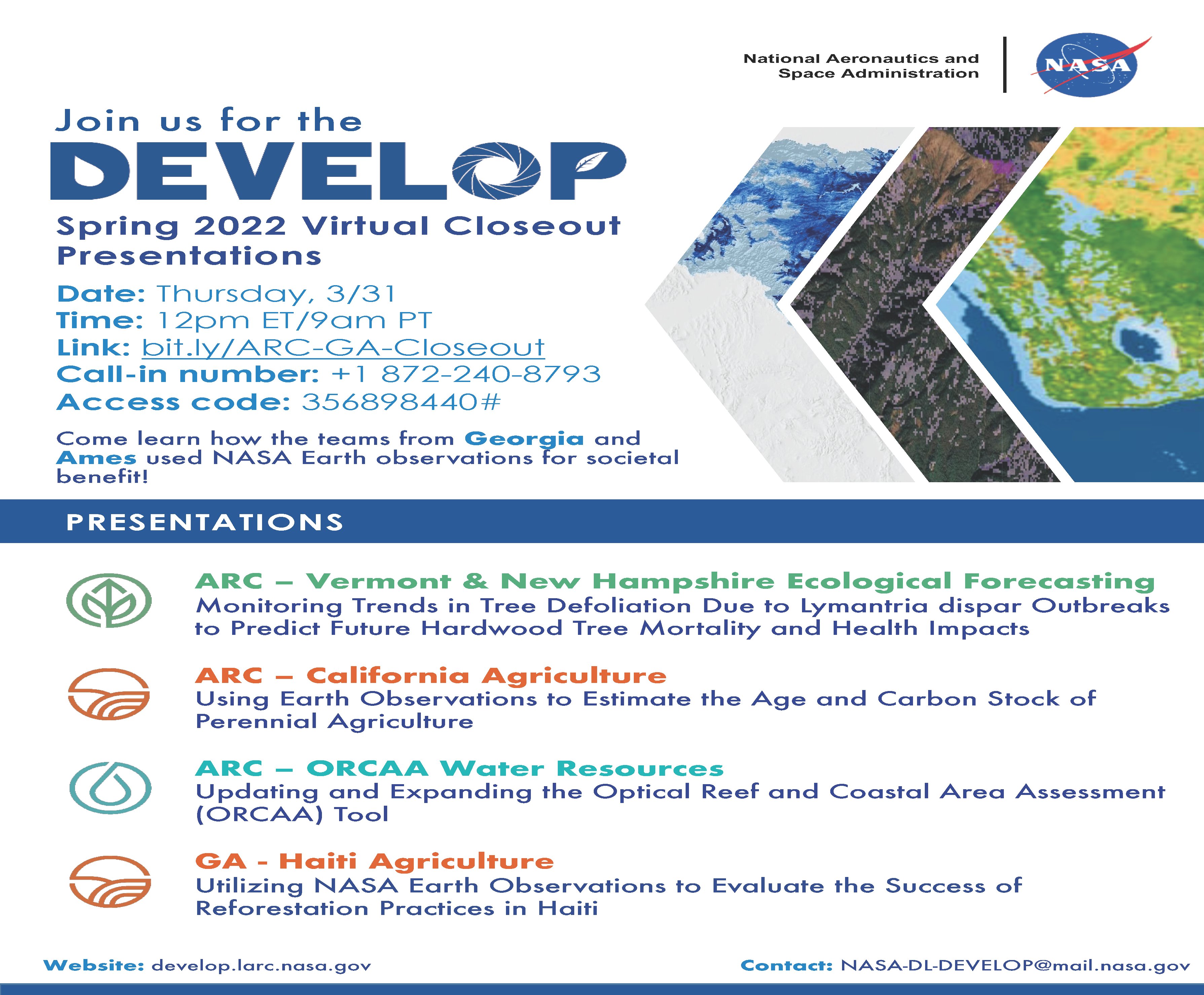 UGA Geography on Twitter "The NASA_DEVELOP Node will be