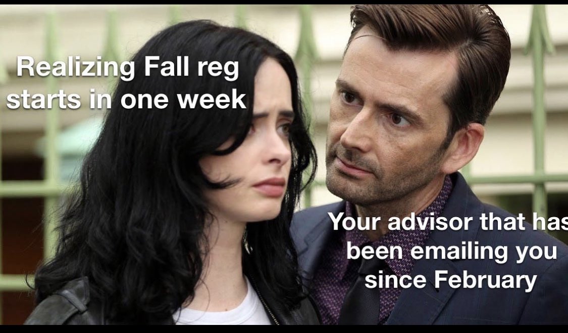 nacada_region1's tweet photo. Relatable? https://t.co/XfWtIjWyKJ