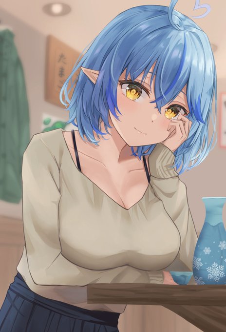 居酒屋にて🍶❄️️
「話聞こうか…?」
#LamyArt 