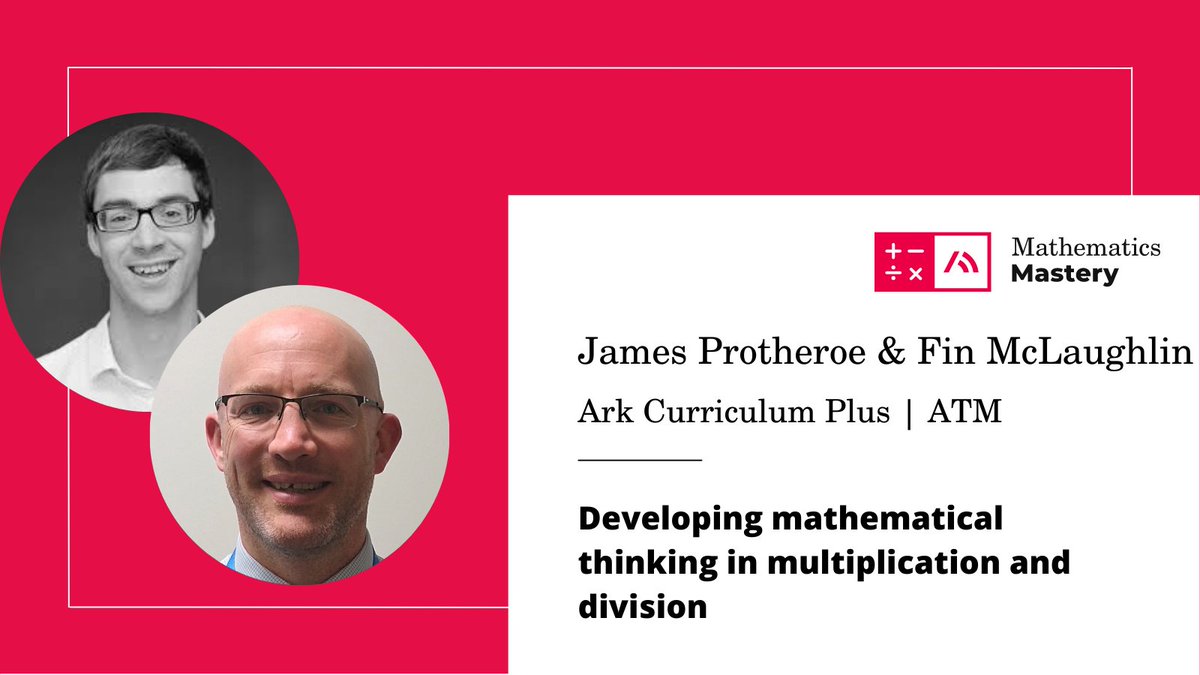 ArkCurriculum's tweet photo. Next up at #ACPConference22...
Join Gemma Brittle & Clare Hill, @MathsMastery, Fin Mclaughlin, @ATMMathematics & James Protheroe, @ArkCurriculum or Elmina Ferguson-Small, @ARKPioneer.
Full agenda: https://t.co/Qg8zc2Y3gm https://t.co/hVCnISmVeI