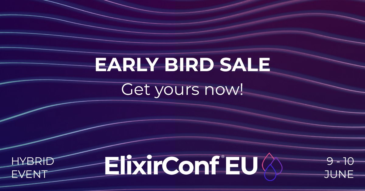 Elixirconf Europe Elixirconfeu Twitter Elixirconf Europe Elixirconfeu Twitter