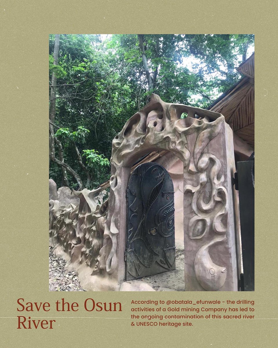 theirinjournal's tweet photo. - Save the Osun River https://t.co/yiZP9Mebkw