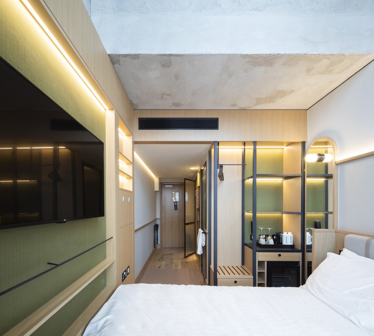 bdp_com's tweet photo. Aptly described as a “small hotel with big ideas”, @TheEngineerUK delves into a detailed review of our design for the Wren Urban Nest, Ireland's first operational #netzero carbon hotel, in their latest article. Read more here: https://t.co/E4fuY8u5KX https://t.co/MDZKMvb2uQ