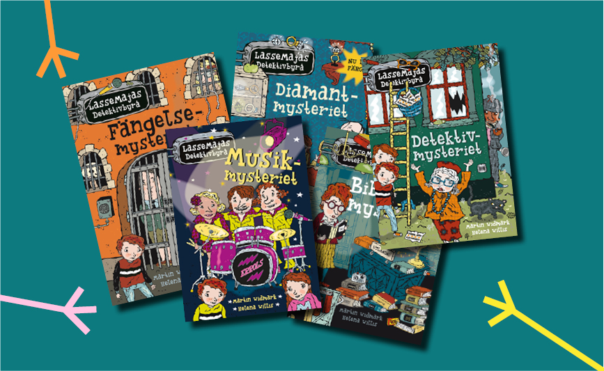 Barn i stan har öppnat bokaffär och just nu firar vi att LasseMajas Detektivbyrå fyller 20 år med dunderpriser på nästan hela bokserien! Kika in hos oss barnistan.se/lassemaja 🎈🎈🎈