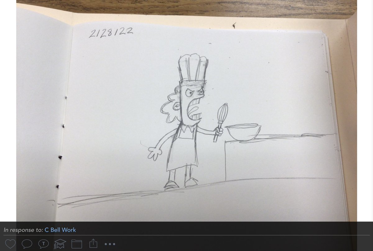 A little bell work humor recently uploaded by <a href="/OPS_RMMARRS/">Marrs Middle School</a> students to their online portfolios using <a href="/Seesaw/">Seesaw</a>