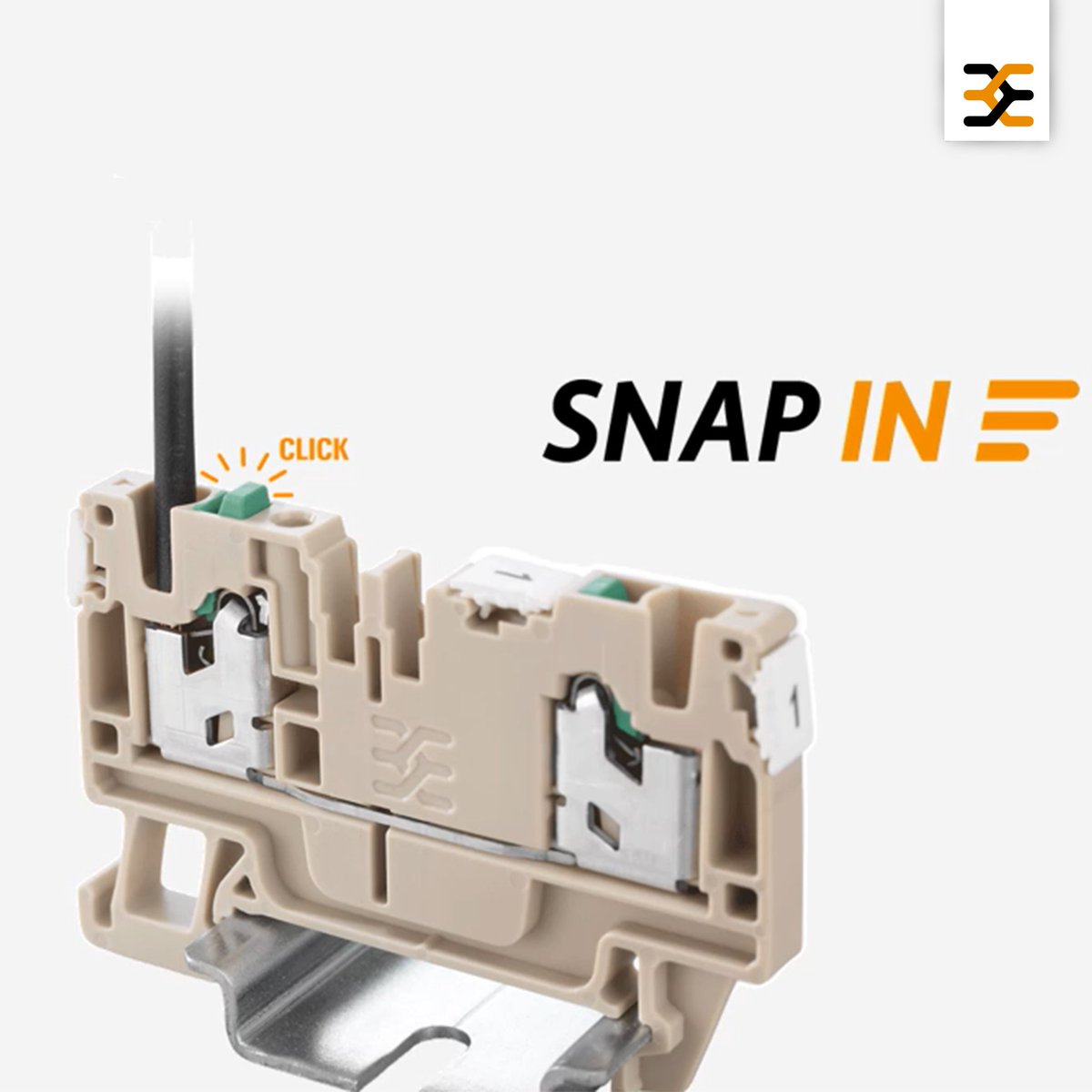WeidmullerUK's tweet photo. You have tried screw technology, you've tried PUSH IN technology, now try SNAP IN - Weidmuller's new terminal technology! The innovative SNAP IN connection enables secure wiring in record time. #Weidmuller #SNAPIN #klippon #terminals @drivesexpo
https://t.co/T75UhIeMFs https://t.co/MbWB6MDTUk