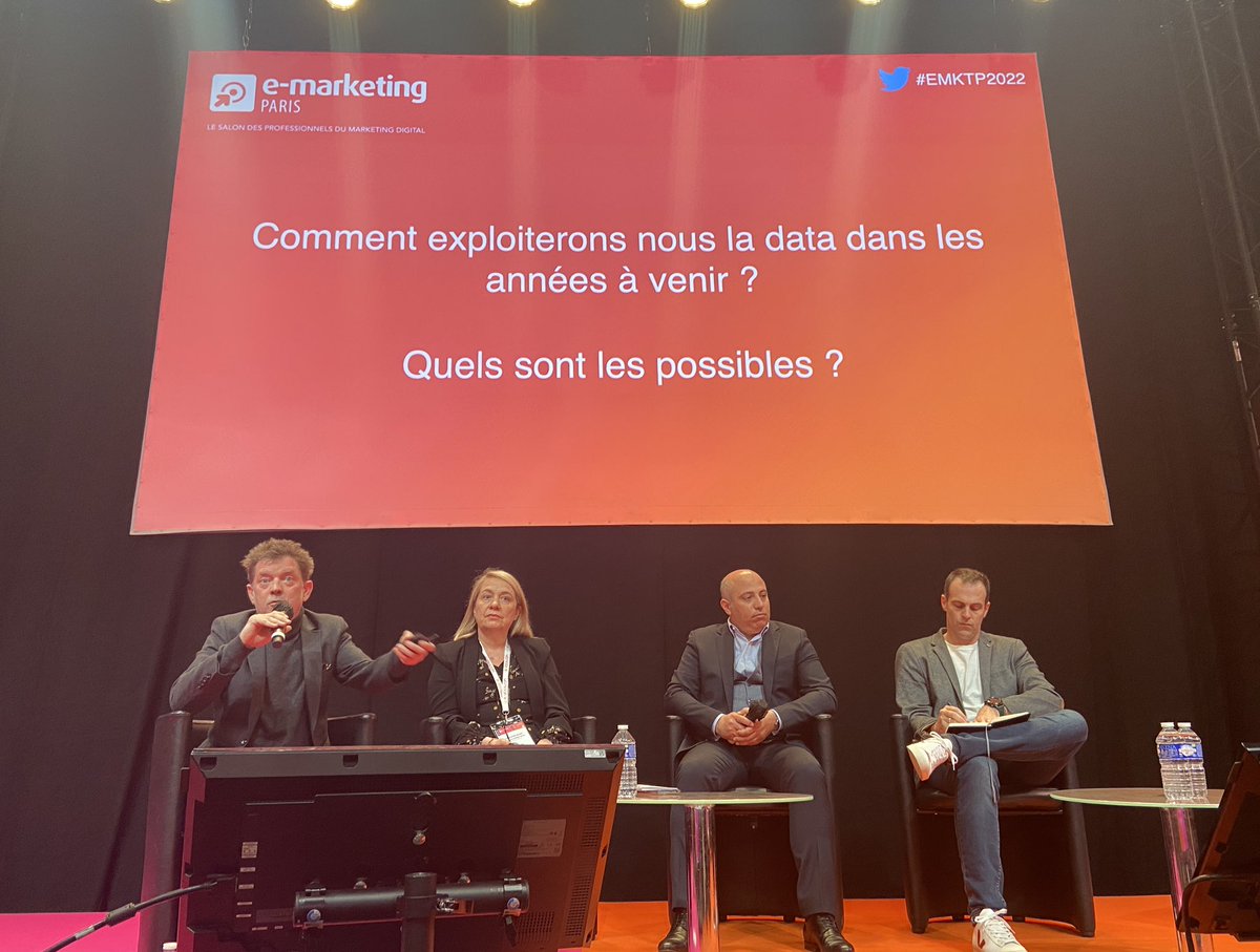nmdata_agences's tweet image. [Conférence Data] 👨‍💻
La #Data, une fois encore mise en avant au salon E-Marketing. Ces intervenants soutiennent notre vision, la data est une mine d’or à exploiter ! 

Vous n’avez pas eu le temps d’y assister ? Contactez nos experts pour plus d’infos. 
#marketing #digital