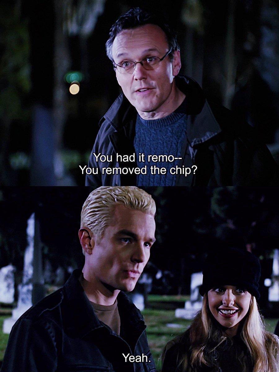 buffy trusting spike enough to remove his chip is everything to me
