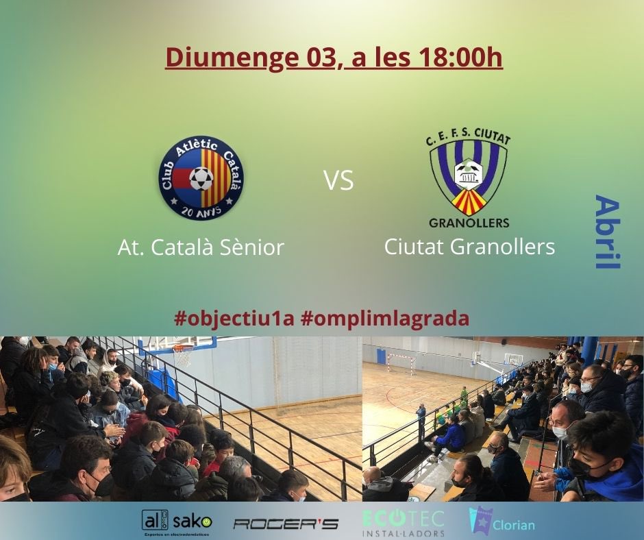 Vine a ajudar al Sènior a retrobar el camí de la victòria!