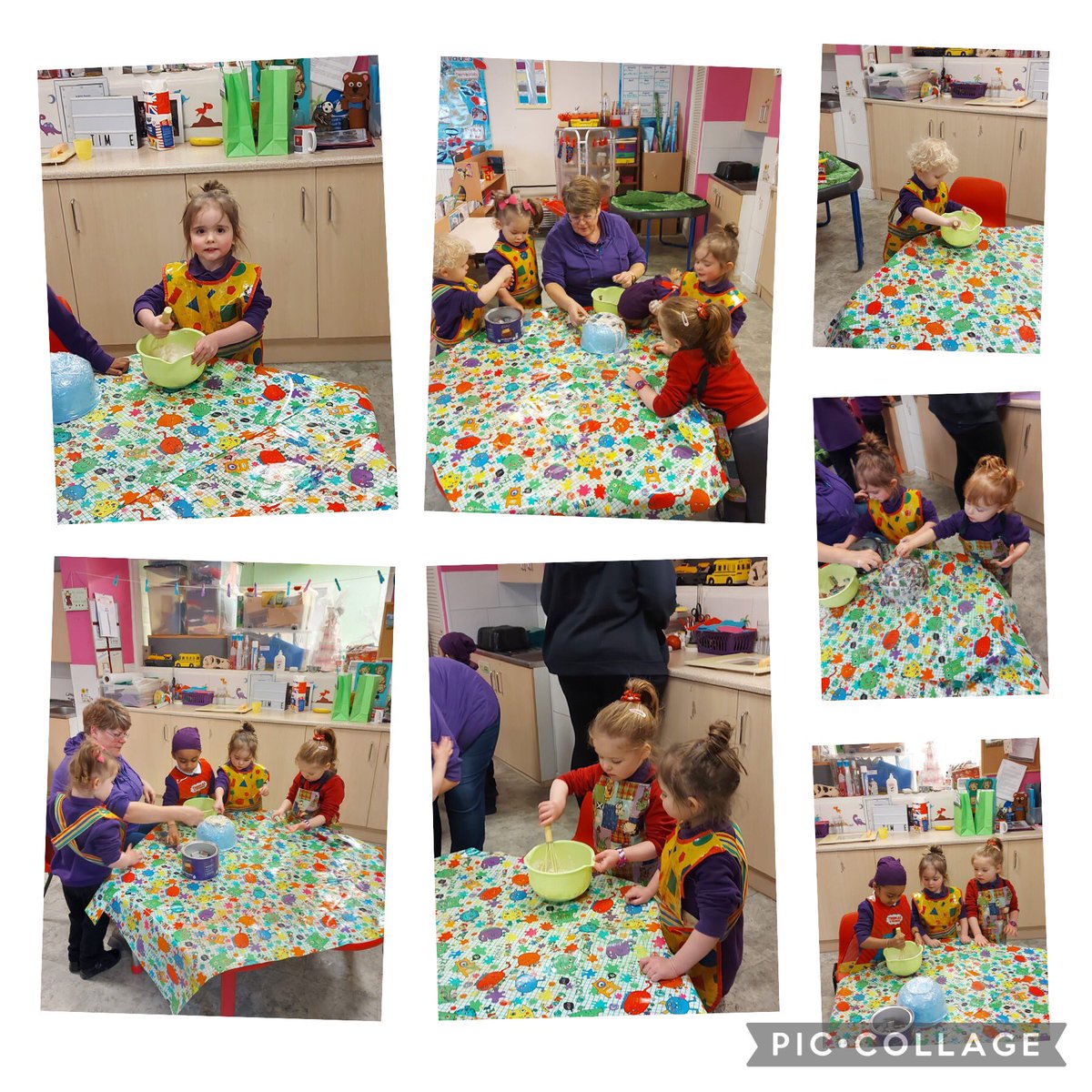 elonreevemus450's tweet photo. What a busy day! We’ve done #PE where we took turns, had a go at the #sackrace #eggandspoon #javelin #colourrecognition then we made a papier mache tomb for Jesus for our #easter learning, we’ve done some colouring #grossmotorskills and some lovely #nurseryrhymes #rowrowyourboat https://t.co/FqYj8lDxNk