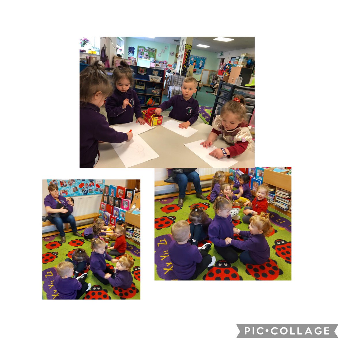 elonreevemus450's tweet photo. What a busy day! We’ve done #PE where we took turns, had a go at the #sackrace #eggandspoon #javelin #colourrecognition then we made a papier mache tomb for Jesus for our #easter learning, we’ve done some colouring #grossmotorskills and some lovely #nurseryrhymes #rowrowyourboat https://t.co/FqYj8lDxNk
