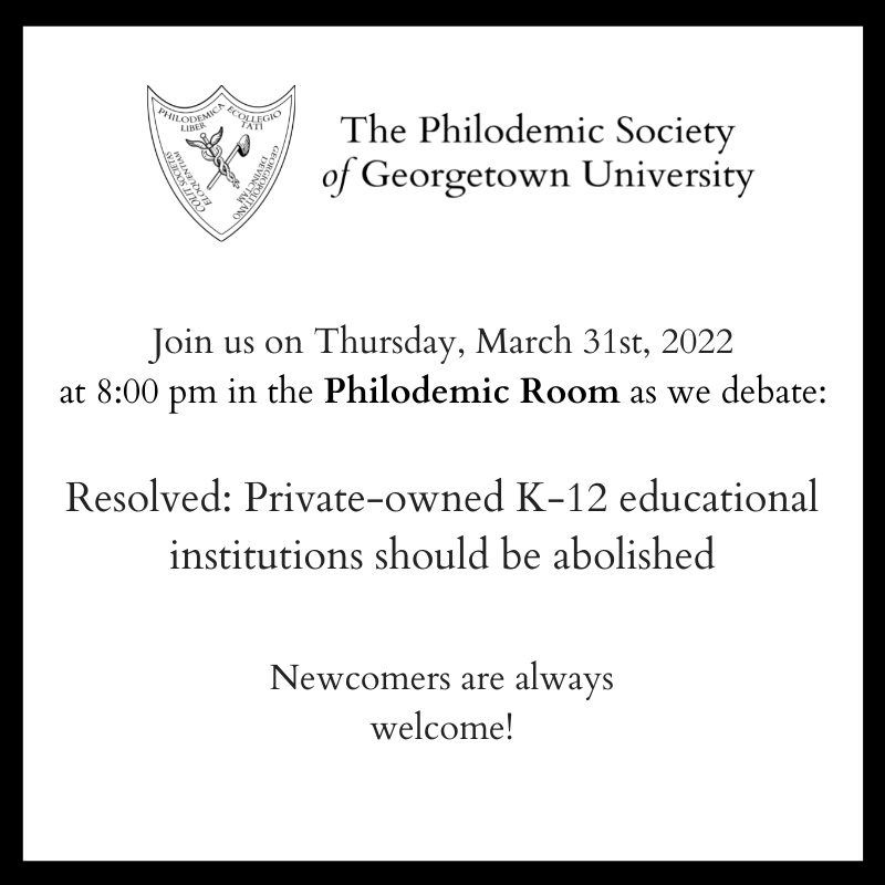 Philodemic Society tweet media