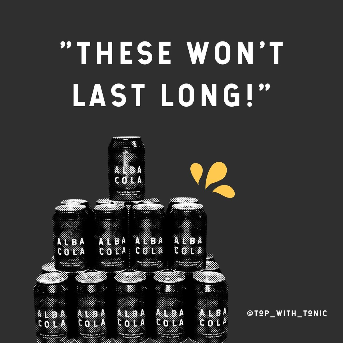 Alba__Cola's tweet photo. A full crate of Alba Cola lands on your doorstep. How long is it taking you to work your way through?

We're picking a winner to get a free pack of #OurCola.

Head to Instagram to enter: https://t.co/IkyyuJ4JJc https://t.co/oigHgIoUun