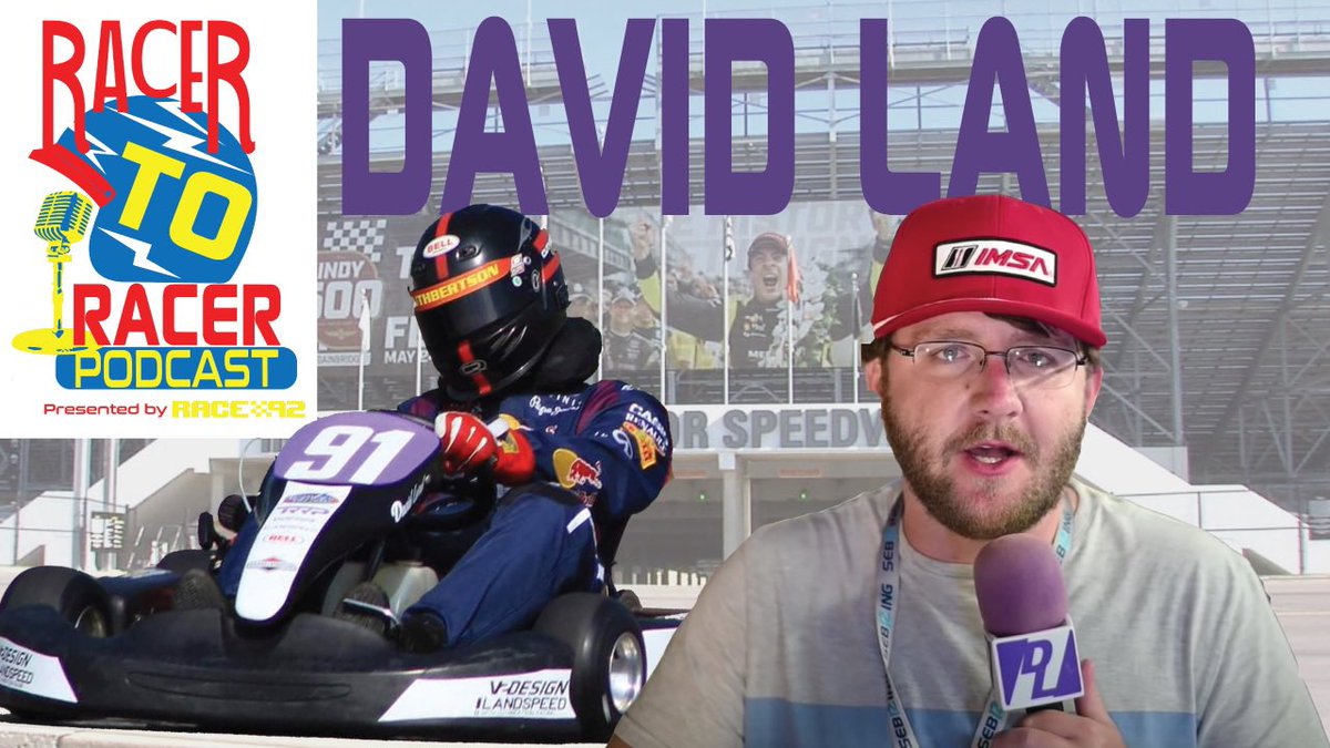 RacertoRacer's tweet photo. David Land @DLand91 Episode live now! Check https://t.co/vIHYEkqA8i to see where Podcast can be found! Please subscribe and like! #davidland #IndyCar #indy500 #racertoracer #podcast #race92 #speedway #indy #racing #davidlandonyoutube https://t.co/gZS3pbcc3r