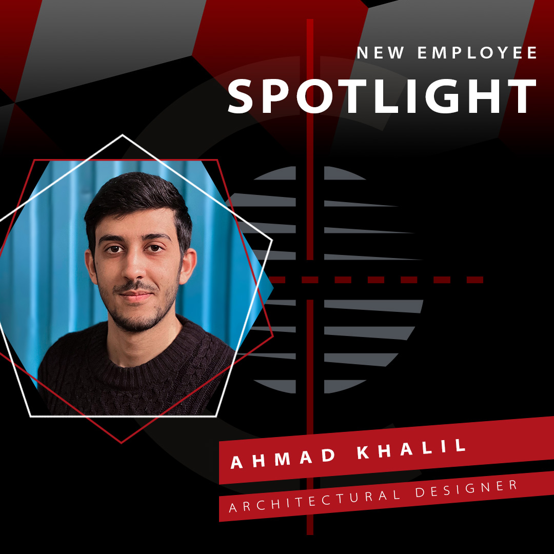⭐️New Employee Spotlight⭐️

Meet Ahmad, one of our Architectural Designers in our York office. Welcome to the team!