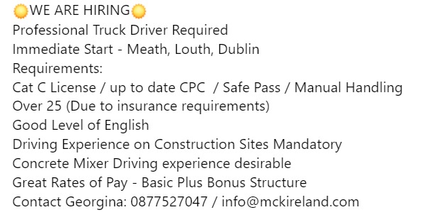 0877527047 Call to discuss 
#jobfairy #HIRINGNOW #droghedajobs #louthchat