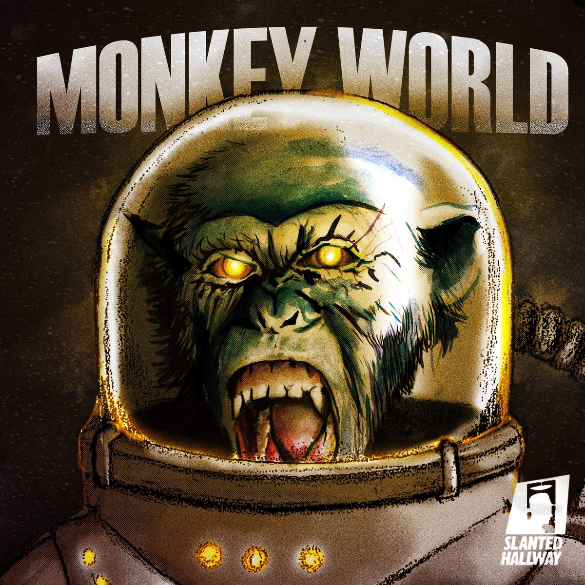 It’s the final episode of our March Madness Month of the Slanted Hallway and we’re going bananas! The ultimate “tail” of man vs ape on an entire planet: “Monkey World” is out now listen everywhere you get your podcasts! linktr.ee/TheSlantedhall…
•
•
•
#podcast #radioplay #monkey