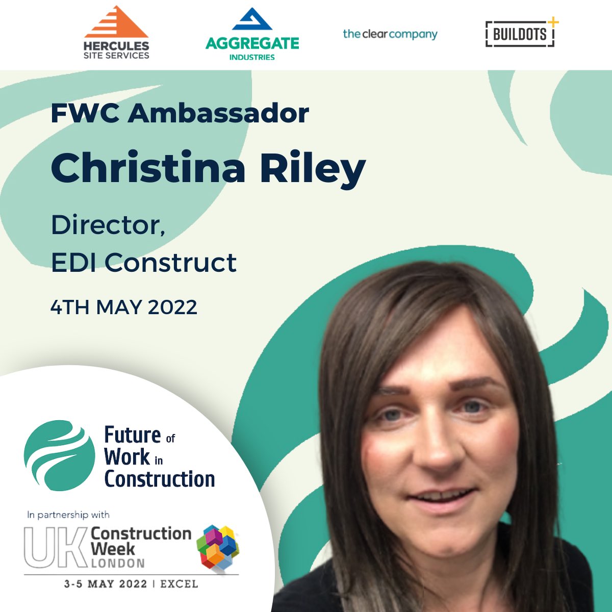 <a href="/LGBTconstruct/">LGBTConstruct🟡ChristinaRiley🟣PrideInCONSTRUCTION</a> <a href="/EdIconstruct/">EDIconstruct⭐️Christina Riley</a> &amp; <a href="/Constructabili1/">Construct-Ability Network</a> are proud to be media partners for <a href="/FWC2gether/">Future of Work in Construction</a> at <a href="/UK_CW/">UK Construction Week</a> . You can register now here 🚜🏳️‍🌈 futureofworkinconstruction.com