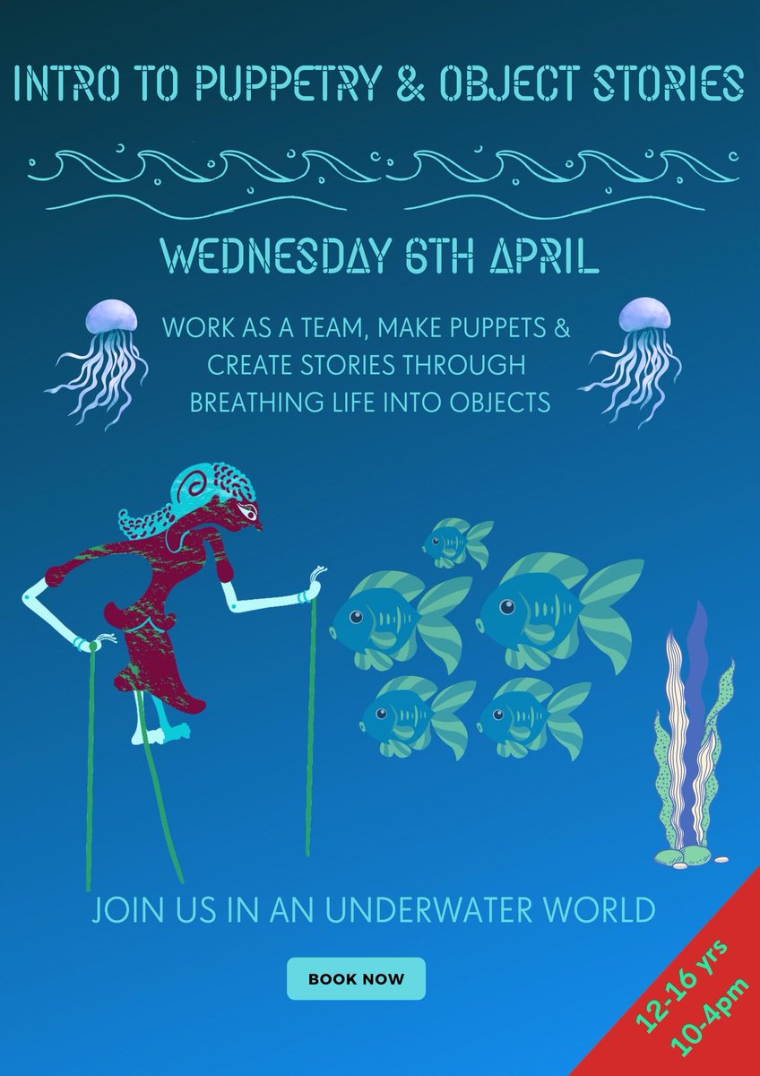 TheatrePeckham's tweet photo. Aged 12-16? Our Resident Company are offering FREE workshops in puppetry and animation this Easter Holiday!
More info/book: 
https://t.co/fLPN73gZia
https://t.co/tG4VxjBXo5 https://t.co/xI2BTDPl47