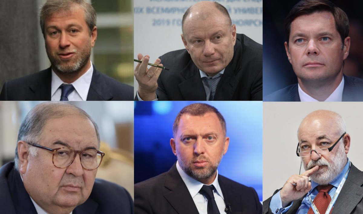 This is how oligarchy in Russia works. Many years ago Putin sat all the oligarchs at the table and said: if you give up all of your political ambitions, I will give you a way to enrich yourself. Knock yourselves out, take as much money as you want, but do not question my power.