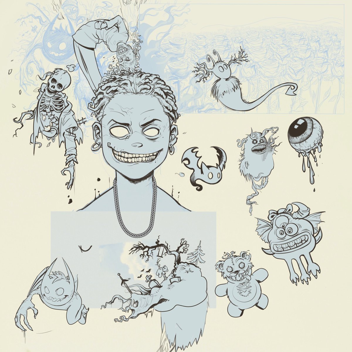 That cover speaks a lot about Rema, it has Rema's story in it. As simple as it is, it's talking about Rema, what he has been through. Everything is on that cover.”

<a href="/iamwillysart/">Iamwillysart</a> breaks down the elements on Rema’s ‘Rave &amp; Roses’ cover 💽✨