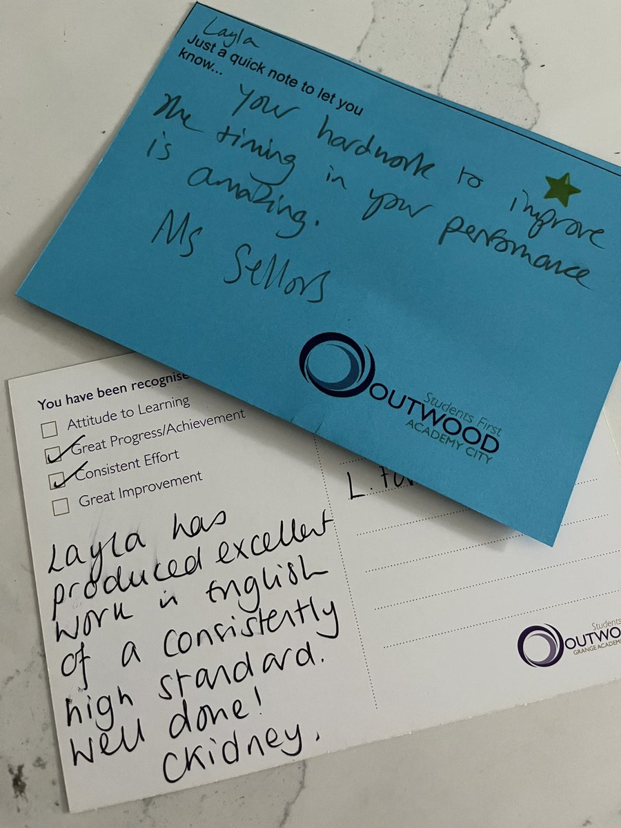 tracy_faruga's tweet photo. @OutwoodCity @OAC_ADG When Layla comes home very happy then shows me these eggstra special postcards (notice what I did there 😆)
Thank you! ☺️ ….and tomorrow…..its E1 brunch time again 😋 #progress #achievement #hardwork #effort #rewards https://t.co/paO2gpzvQO