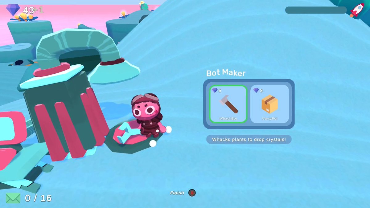 itchio's tweet photo. Crash Land Crystal: Crystal has crash landed on Planet Unknown: a colorful, crystalline planet full of surprises and unknown dangers.

https://t.co/DUh3FadOO4 by @chriswade__ https://t.co/9ZSu9RiCJv
