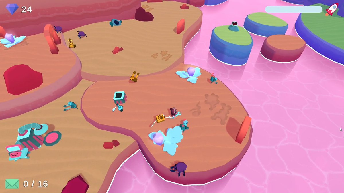 Crash Land Crystal: Crystal has crash landed on Planet Unknown: a colorful, crystalline planet full of surprises and unknown dangers.

chriswade.itch.io/crash-land-cry… by <a href="/chriswade__/">Chris Wade 🌭🐸</a>