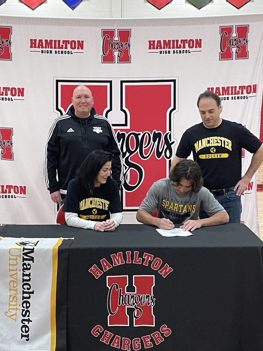 Hamilton Athletics (@hhs_chargers) on Twitter photo Congrats to Weston Sprinkel for his commitment to play soccer at Manchester University in Indiana <a href="/TheHamHouse/">Hamilton Superfans</a> Congrats to Weston Sprinkel for his commitment to play soccer at Manchester University in Indiana <a href="/TheHamHouse/">Hamilton Superfans</a>