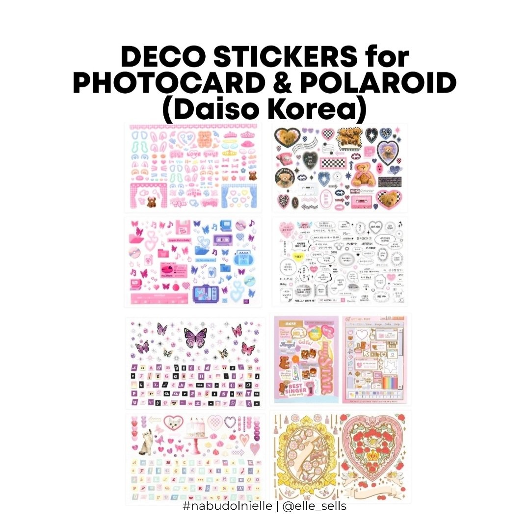 Korean Deco Stickers 