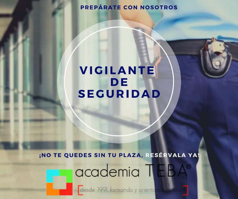 AcademiaTeba's tweet photo. Comenzamos nuevo curso de preparación para la obtención del titulo de Vigilante de Seguridad Privada.

4 de ABRIL. Últimos días de matriculación.

https://t.co/NeykFBagrM

Duración 180€. Curso específico gratuito. https://t.co/Ts8aYIel66