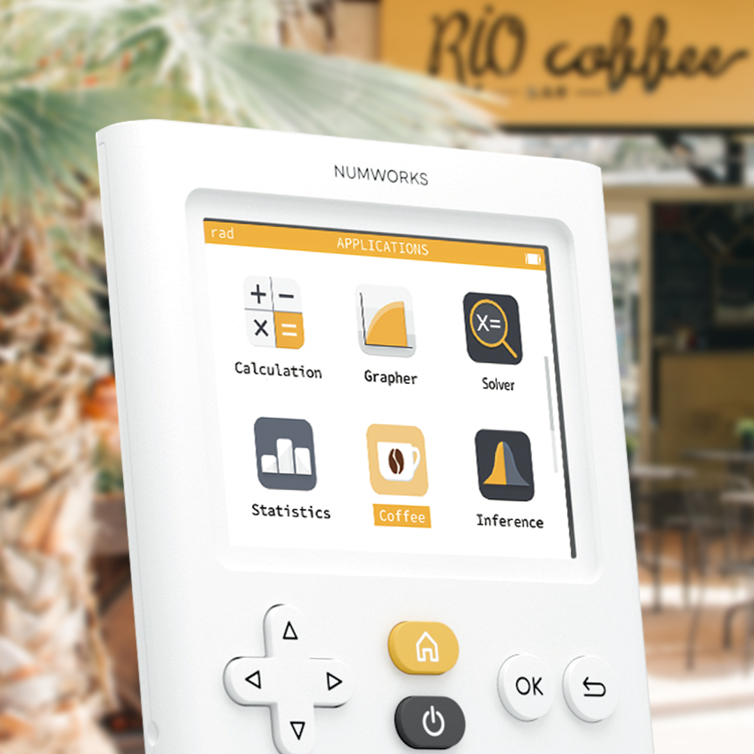 NumWorks on X: Introducing our newest application; the Num-presso