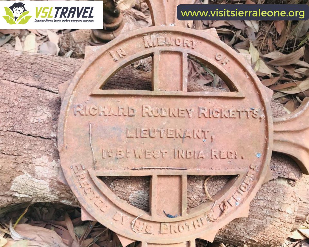 VisitSL's tweet photo. Tombstone of colonial lieutenants that was buried in Sierra Leone was found by one of our hikers. Can any history buff help with any idea or information on who he is?

#vsltravel #freetown #colonial #sierraleone #salonetwitter https://t.co/sxAlNj6Uei