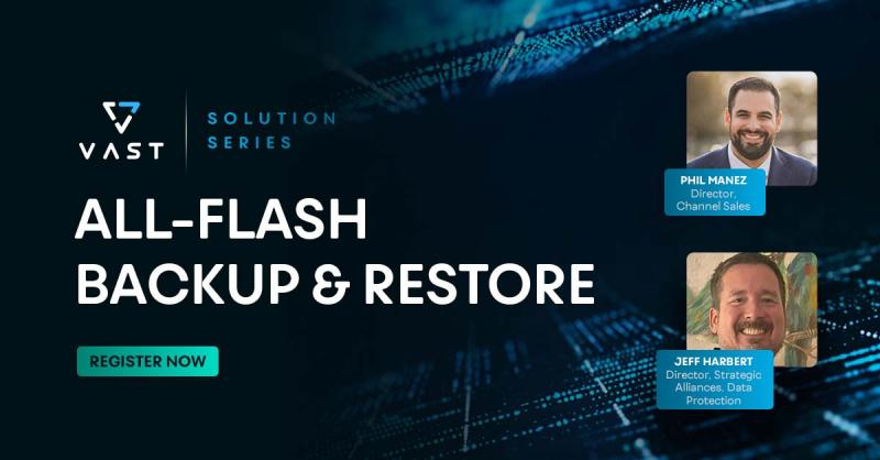 VAST_Data's tweet photo. 🗓️ It’s time to mark your calendars!

VAST’s Phil Manez and Jeff Harbert are going live on April 13 at 11 am to discuss how to position VAST as an #AllFlash solution for #data backup and recovery.

Don’t miss out! ➡️ https://t.co/2949I1yuZW https://t.co/cp0NeF1yRI