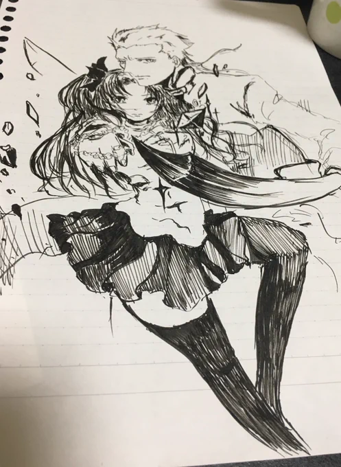 画像整理してたら2017年のラクガキ出てきました
供養🙏🙏🙏 