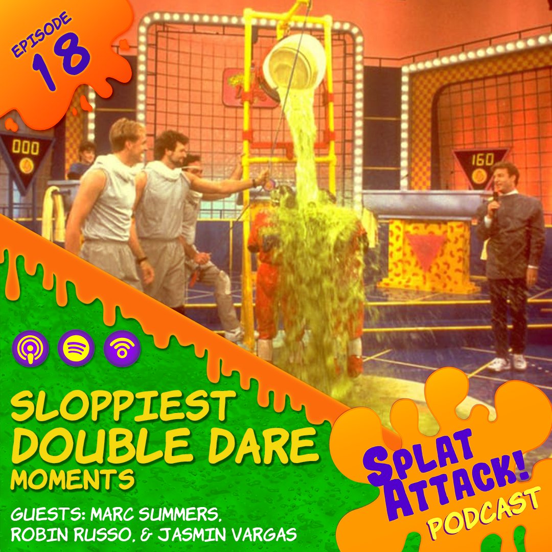<a href="/realmarcsummers/">Marc Summers</a> AND Robin Russo talking about some of their favorite and sloppiest moments in the history of Double Dare? Yes please! Check out our latest episode here!
youtube.com/watch?v=ssfvHz…