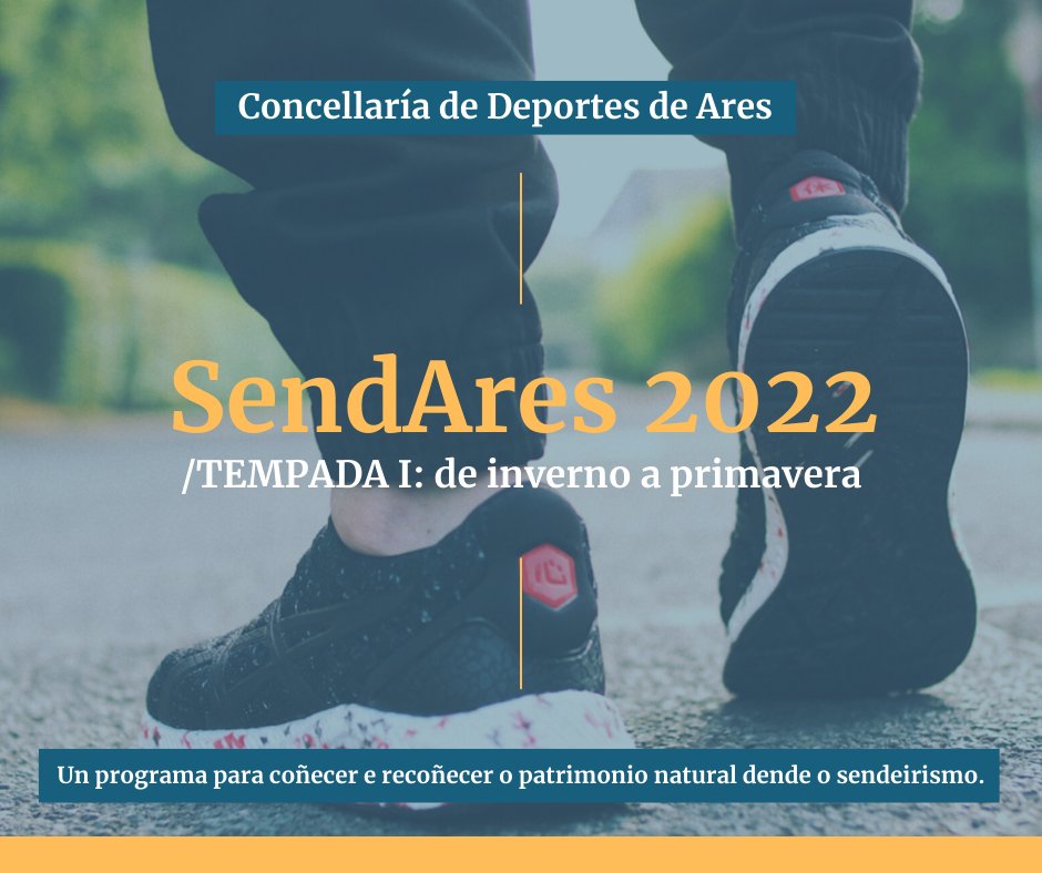 ConcellodeAres's tweet photo. ℹ️ O #ConcellodeAres activa a penúltima ruta do #SendAres na súa tempada de inverno-primavera
➡️ Hoxe, 📅 30 de marzo, ás 🕛23.59h, abrirase o período de inscrición para a ruta da costa de #Ares-#Chanteiro
#ViveoDeporteViveAres #SendAres2022
+info: 👇
https://t.co/sdT1UjBVla https://t.co/qPVTsZtHLv