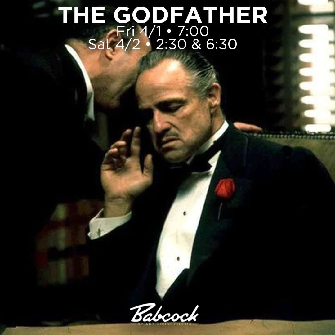 ArthouseCinemaP's tweet photo. THE MOB MASTERPIECE!

This weekend we kick off our 50th Anniversary presentation of Francis Ford Coppola's trilogy with THE GODFATHER! One of the greatest films of all time in a 4K presentation that is an absolute must-see big screen event!

GET TICKETS
https://t.co/WkT7ddSlvm https://t.co/KvYy1U5Lzv
