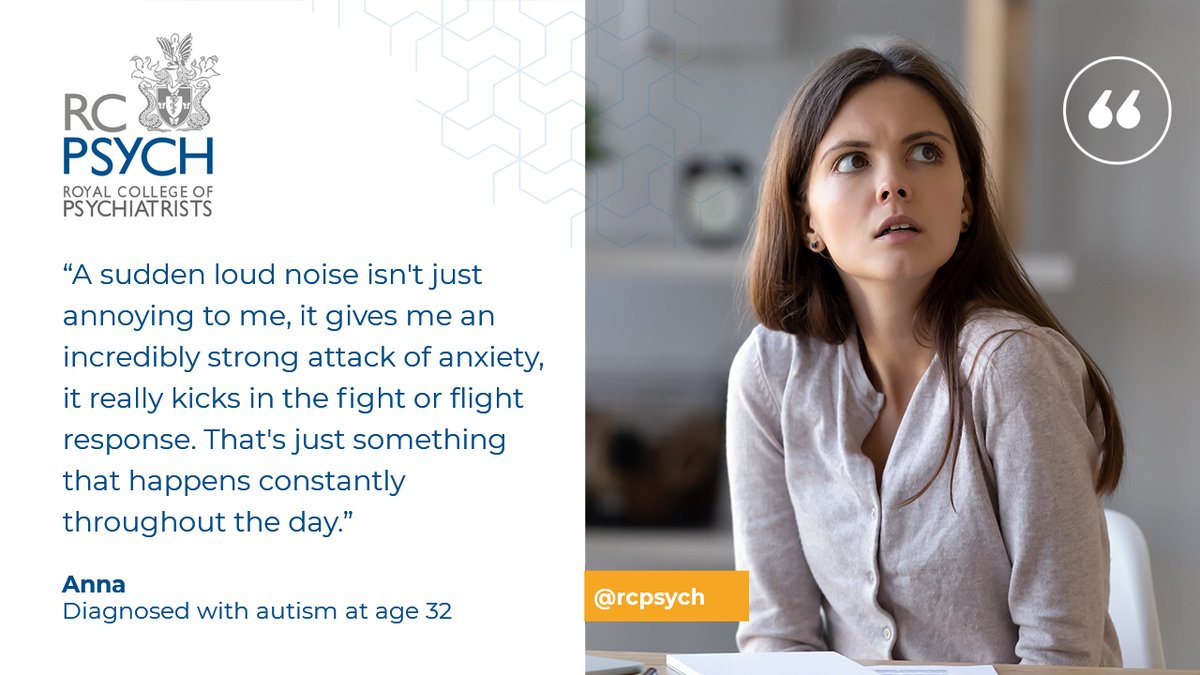 Today is #WorldAutismAwarenessDay and we would love our followers to listen to our podcast: Women and Autism. The #podcast features two female patients who were diagnosed with autism at 32 and 65 years of age #Autism rcpsych.ac.uk/news-and-featu…