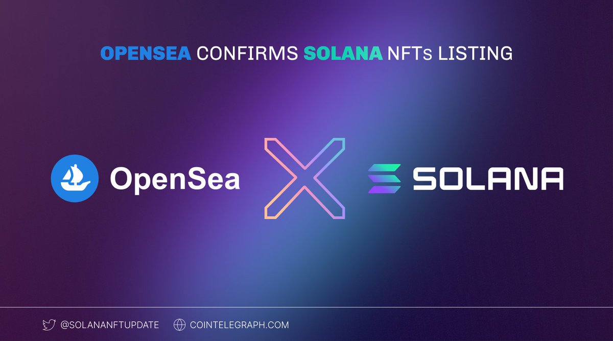 Solana NFT Update tweet media